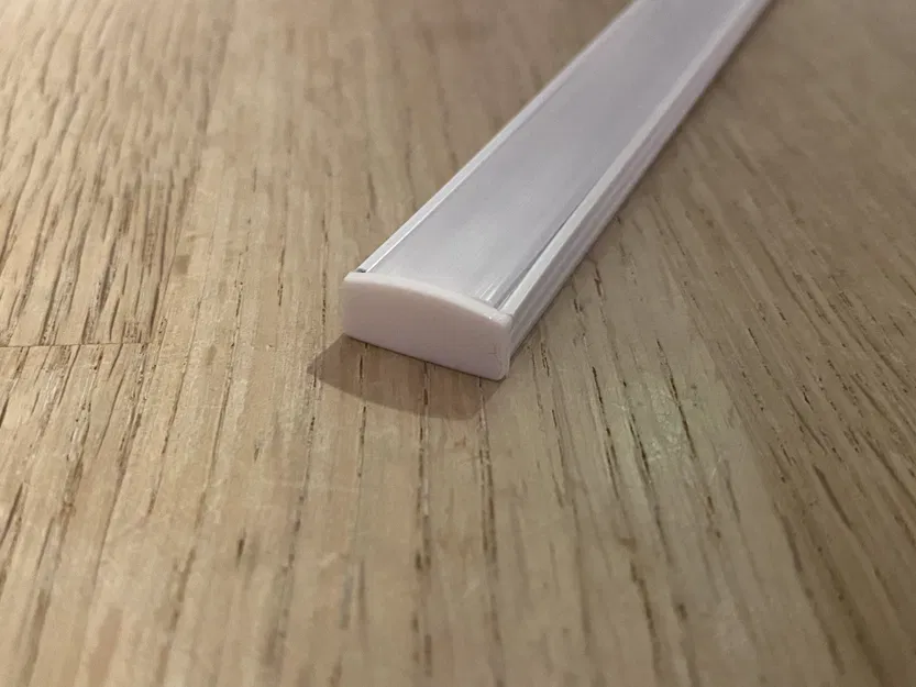 Nắp cuối cho kênh LED kích thước 16x7mm - Image 1