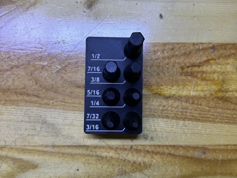 Tổ chức bộ bit lục giác Imperial 3/8" cho máy khoan tác động, p... - Image 1