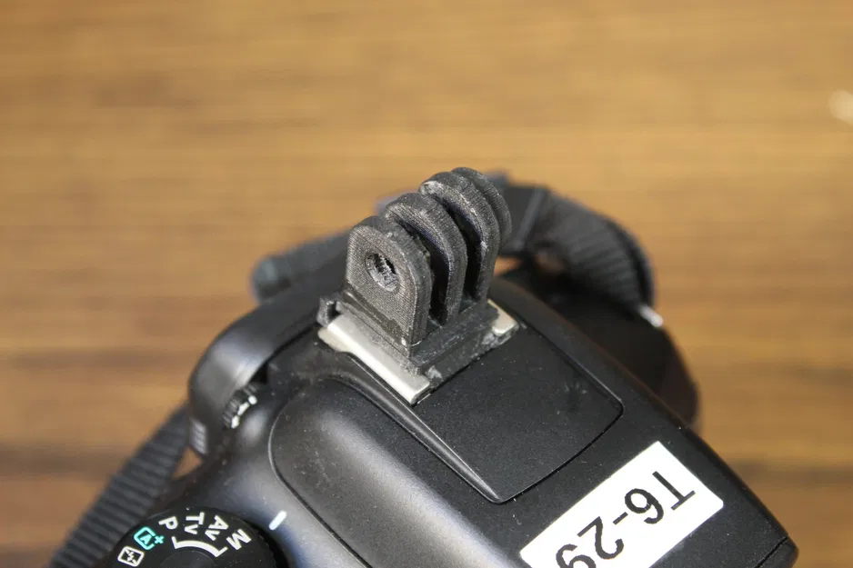 Giá đỡ hot shoe Gopro cho máy ảnh Canon - Image 1