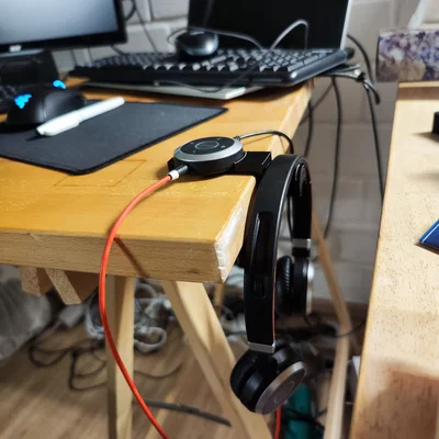 Giá đỡ tai nghe cho Jabra GN với giá đỡ điều khiển