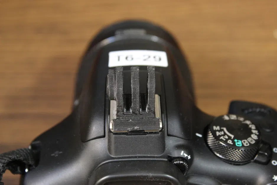 Giá đỡ hot shoe Gopro cho máy ảnh Canon - Image 2