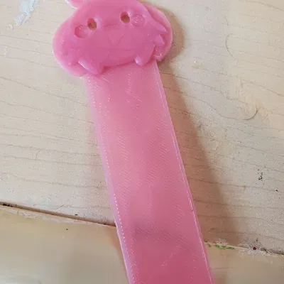 Dấu sách Momo cho câu lạc bộ đọc sách của Matara Kan