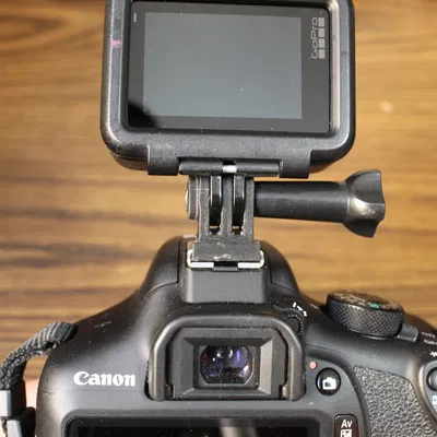 Giá đỡ hot shoe Gopro cho máy ảnh Canon