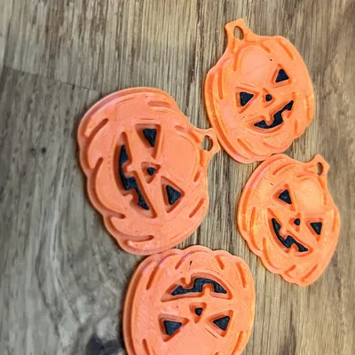 Móc khóa bí ngô dễ thương cho mùa Halloween