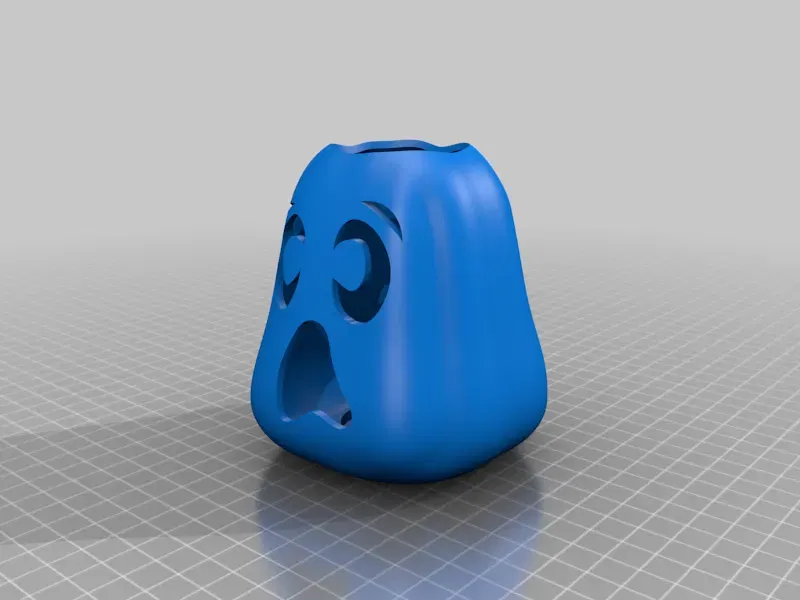 Đèn ma bí ngô với giá đỡ nến tealight - Image 4