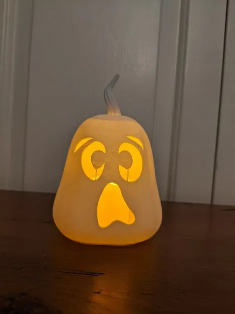 Đèn ma bí ngô với giá đỡ nến tealight - Image 13