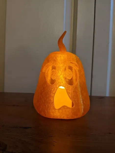 Đèn ma bí ngô với giá đỡ nến tealight - Image 14