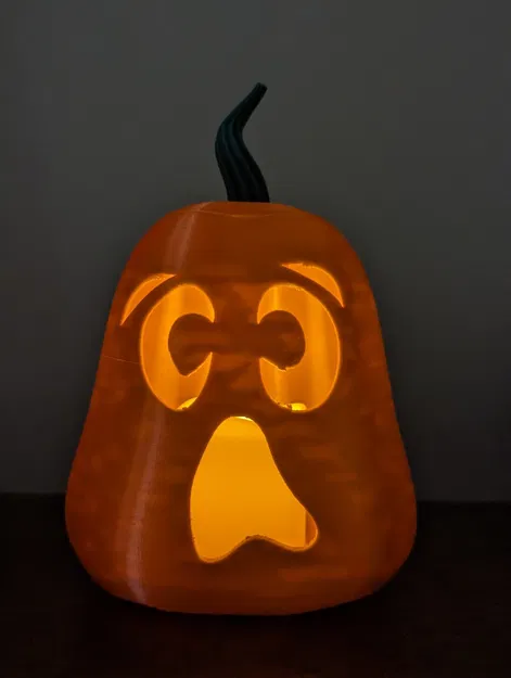 Đèn ma bí ngô với giá đỡ nến tealight - Image 17