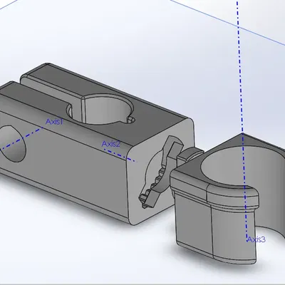 Giá đỡ vòi sen thay thế cho cột đường kính 16mm