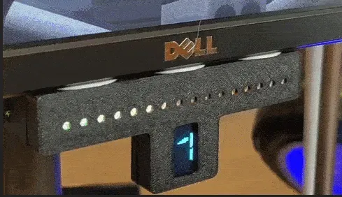 Vỏ cho đồng hồ vòng tua máy và chỉ báo số trên Simhub - Image 1