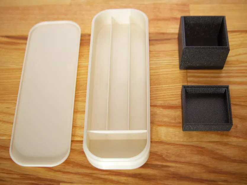 Hộp bút chì phân chia có nắp tùy chỉnh - Image 4