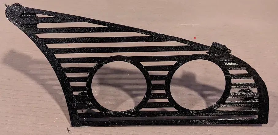 Vent trung tâm thay thế cho BMW e36 với đồng hồ 52mm - Image 3