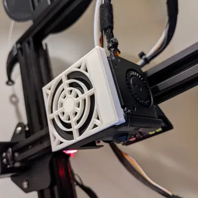 Bảo vệ quạt cho đầu đùn Creality Ender 3 Pro