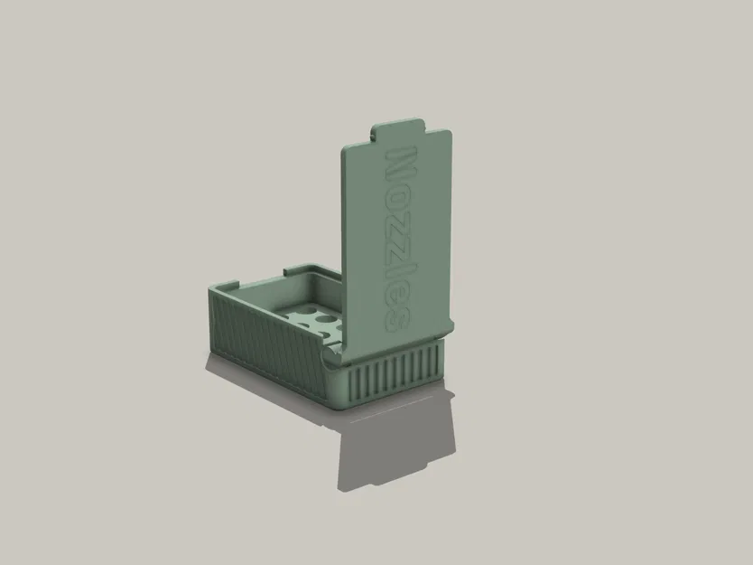 Hộp chứa vòi phun nhỏ gọn với nắp khóa snap-lock - Image 3