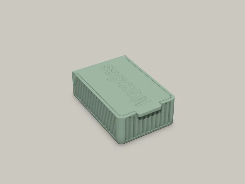 Hộp chứa vòi phun nhỏ gọn với nắp khóa snap-lock - Image 4