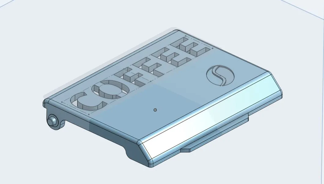 Nắp đậy khoang cà phê cho máy pha Philips LatteGo 5400 - Image 3