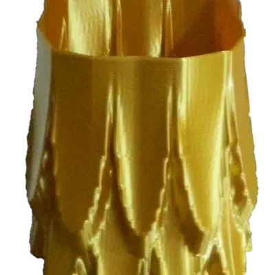 Bình gốm in 3D chế tác từ hình học Lissajous