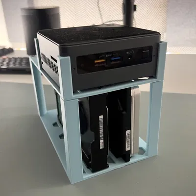 Hộp chứa 2 HDD cho máy tính NUC7 (NUC7PJYH) tiết kiệm năng lượng
