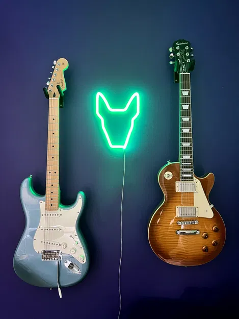 Đèn neon hình Bull Terrier - Image 1