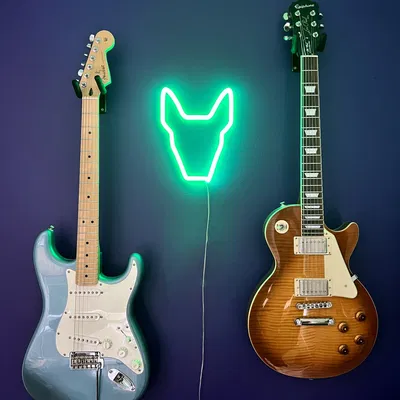 Đèn neon hình Bull Terrier