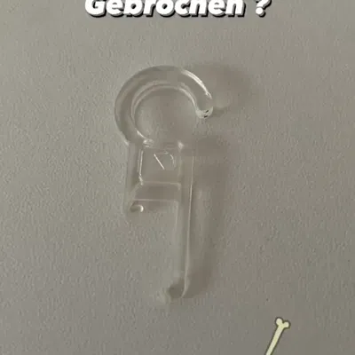 Móc treo rèm nhỏ gọn dành cho gia đình