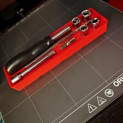 Giá đỡ Gridfinity cho tua vít, đầu vít và nhíp