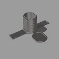 Bình chứa nhỏ với nắp khóa snap lid - Thumbnail 1