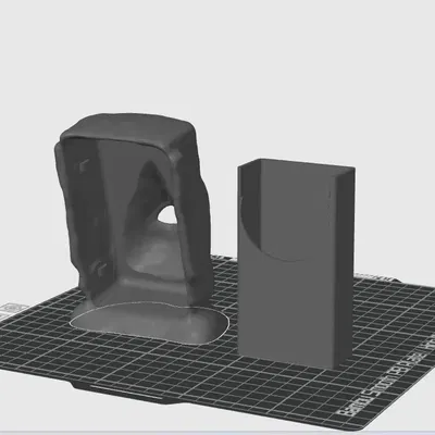 Hộp đựng khăn giấy Moai du lịch