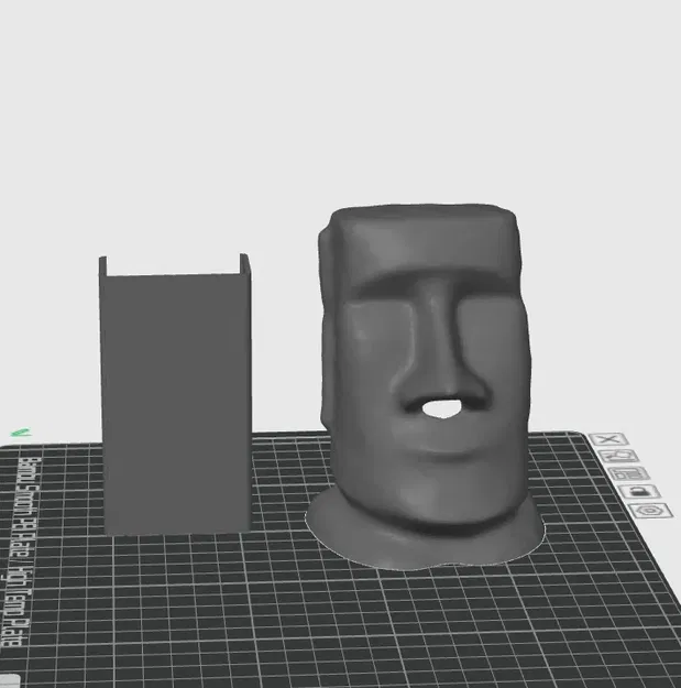 Hộp đựng khăn giấy Moai du lịch - Image 3