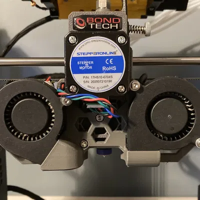 Bộ quạt kép cho đầu đùn Bondtech trên Prusa MK3/S