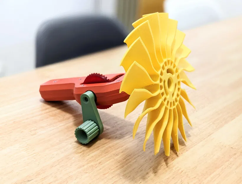 Quạt động cơ phản lực cho máy in xoay - Image 1