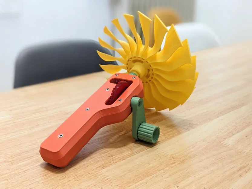 Quạt động cơ phản lực cho máy in xoay - Image 2