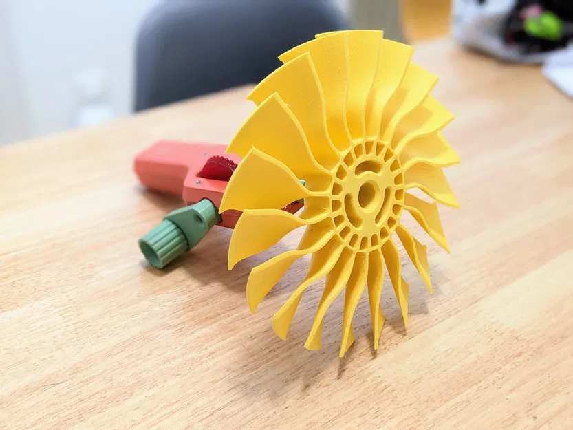 Quạt động cơ phản lực cho máy in xoay - Image 3