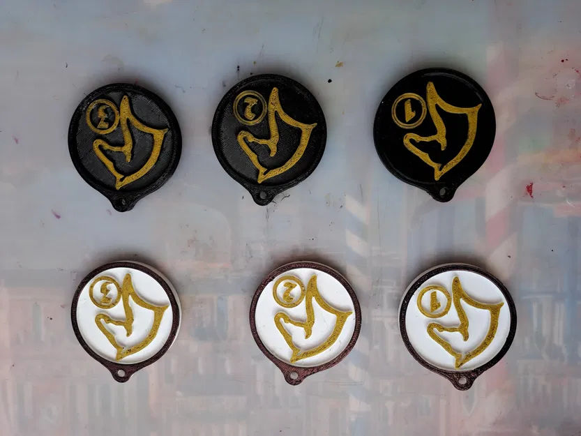 Huy chương trẻ em dễ thương - Image 1