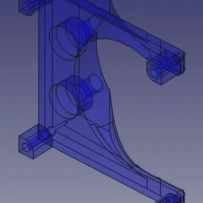 Giá đỡ quạt xoay cho máy in BiQu H2