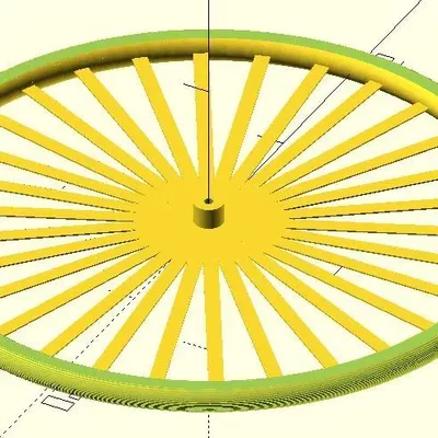 Tùy chỉnh bánh xe đa dạng cho mô hình 3D
