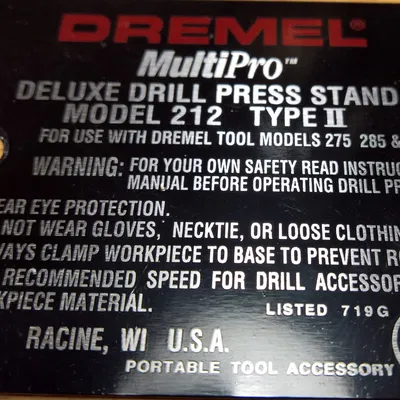 Bánh răng thay thế cho máy khoan Dremel Model 212 Type II