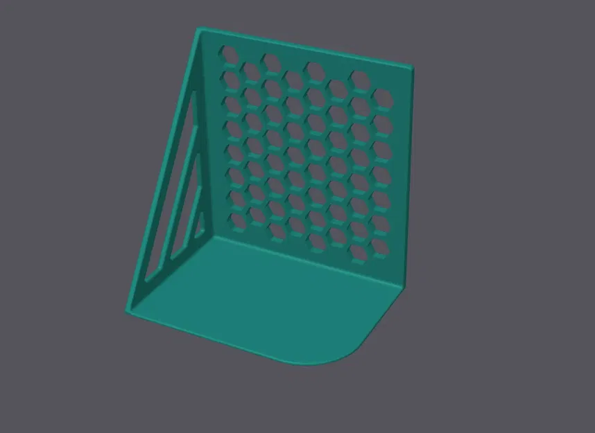 Giá đỡ sách hình lục giác đẹp mắt và đơn giản - Image 2