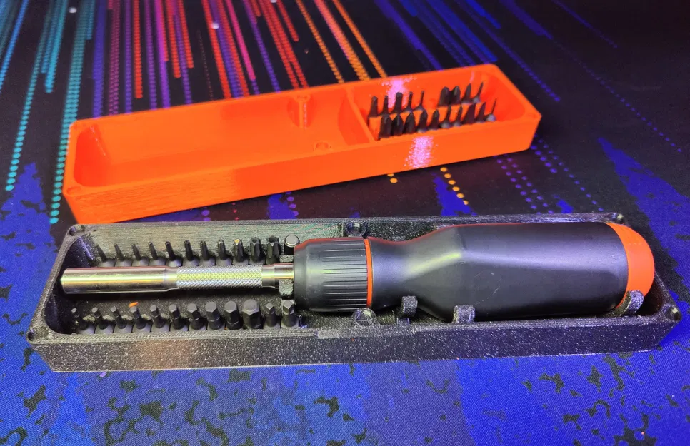 Hộp đựng tua vít từ tính LTT với 44 chỗ giữ bit - Image 1