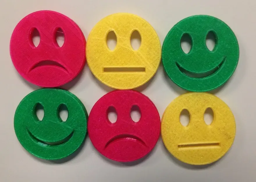 Biểu tượng mặt cảm xúc đơn giản cho bạn bè và gia đình - Image 1