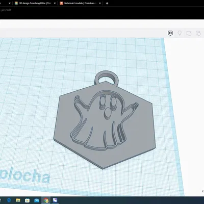 Móc chìa khóa hình ma cho mùa Halloween