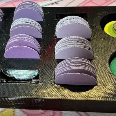 Tổ chức cho máy chà nhám đĩa Dremel 1 inch