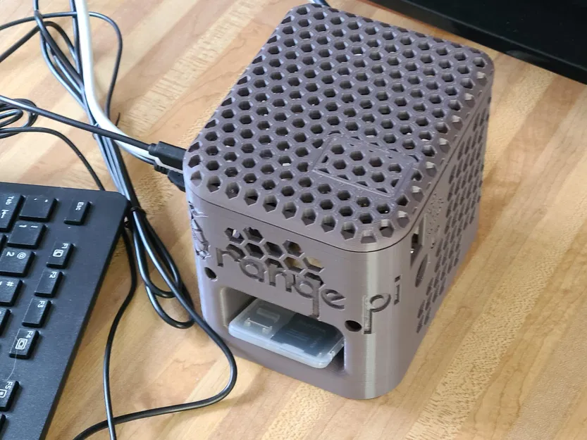 Vỏ máy tính để bàn cho Orange Pi 5 với quạt làm mát 80mm - Image 3