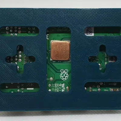 Giá đỡ tường mở cho Raspberry Pi 3B+, 4 và 5