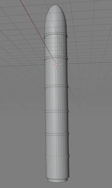 Tên: Bộ tăng lực tên lửa rắn dễ thương lớn hơn - Image 1