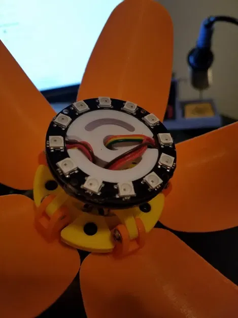 Đèn ngủ hoa nở 3D điều khiển Arduino - Image 13