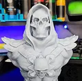 Tượng đầu Skeletor độ phân giải cao hỗ trợ in 3D - Thumbnail 1
