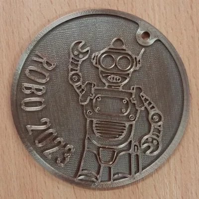 Huy chương robot 2023 cho cuộc thi