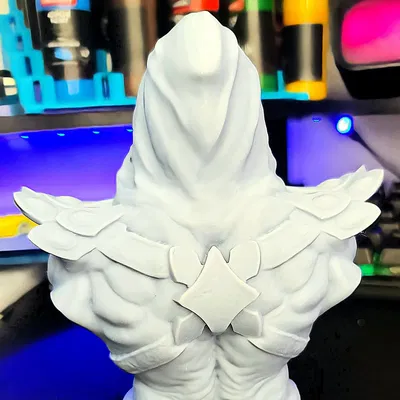 Tượng đầu Skeletor độ phân giải cao hỗ trợ in 3D