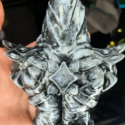 Tượng đầu Skeletor độ phân giải cao hỗ trợ in 3D